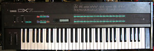 Yamaha DX7 61-Key Programmable FM Synthesis Digital Synthesizer Keyboard DX-7