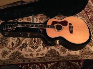 Guild F-512   12 string with case and LR baggs pickup