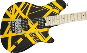 EVH Wolfgang Special Blk/Yellow Stripes 2017 NOW SHIPPING!