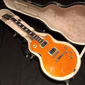 2002 Gibson Les Paul Standard Plus In Amber - Relic (Relic'd)