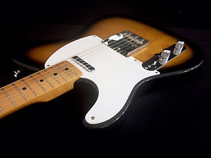 LEFTY! 52RI Fender Closet Classic Sunburst Telecaster V Maple Neck Left RELIC