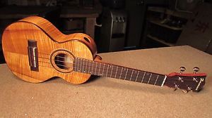 Iseman Concert Ukulele - Style 2 - 'fallen' Big Island Koa, Handmade in Hawai'i
