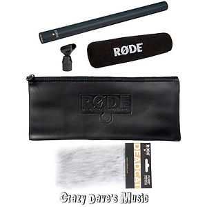Rode NTG3-B Black Shotgun Microphone & FREE DeadCat Windshield NTG 3 NEW
