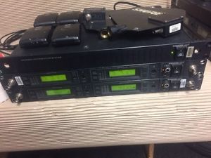 Shure UHF U4D System with 4 x U1 Pack
