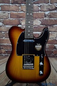 New Fender LTD Edition American Standard Telecaster Figured Neck Cognac Burst