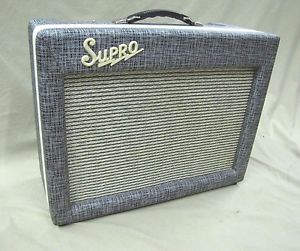1961 Supro 6124 Amplifier  Jimmy Page Amp  Nice !