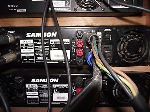 Samson SX3200 Power Amplifiers