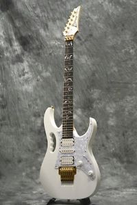 IBANEZ / JEM7V WHITE w/hard case Free shipping From JAPAN