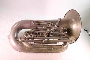 Getzen Canadian Brass CC Tuba Mostly There AS IS GARAGE SALE