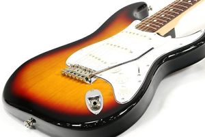 Used Fender Japan Stratocaster ST-STD 3TS 3-Tone Sunburst Fender Japan