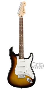 Fender Standard Stratocaster Electric Guitar in Brown Sunburst - 0144600532