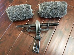 Sennheiser MKH 60 P48 Microphone w/ Rycote Windscreen/shockmount
