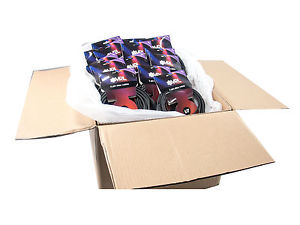 MASTER CASE OF (75) VRLDMX3P10 3 PIN DMX CABLES 10'