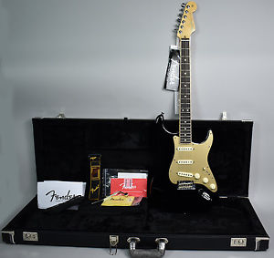 2016 Fender Stratocaster American Design Experience Black Electric Guitar wOHSC