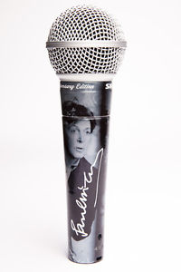 Shure PAUL McCARTNEY Signed Limited Edition SM58® Microphone Serial Number 004