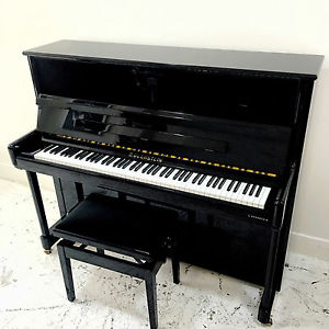 C.BECHSTEIN ELEGANCE 124 UPRIGHT PIANO (CURRENT MODEL) 10 YEAR WARRANTY! RARE!