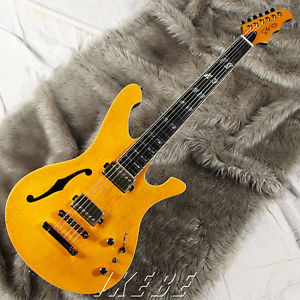 MD MM Produce G3 Limited Korina/Amber Blue Label Free Shipping From Japan #A53