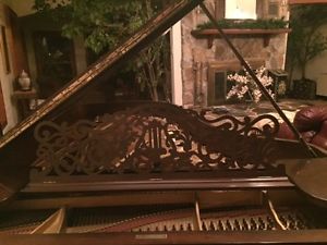 1878 Steinway Grand Piano.  Model "B", Rosewood - Fully Refurnished