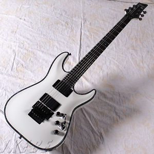 SCHECTER C-1 FR Hellraiser AD-C-1-FR-HR White Free Shipping From Japan #A86