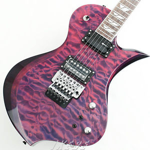 FERNANDES RAVELLE-ELT See-Through Purple Free Shipping From Japan #A89