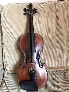 4/4 Geige Violine 360 mm August Wetterhan Erfurt