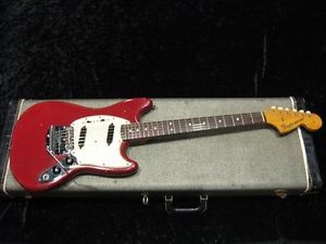 Fender 1966 Mustang Red Electric Guitar Free Shipping