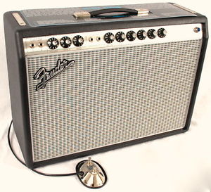 FENDER 68 CUSTOM DELUXE REV 22W 12" GUITAR COMBO AMP Mint W/ Ft Switch & Cover