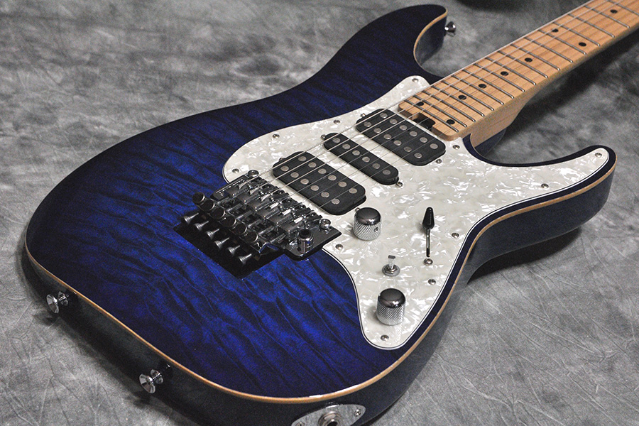 Used Schecter / SD-DX-24-AS Blue Sunburst from JAPAN EMS