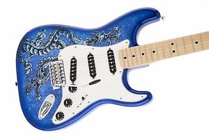Fender Special Edition David Lozeau Art Stratocaster® DISPLAY MODEL +deluxe bag