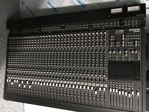 Mackie 32 8 mixing console mixer with power supply & meter bridge + Cables