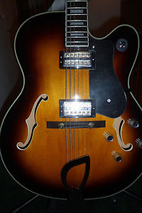 Guild DeArmond X155 Hollowbody Electric, Gold Tone PUPs, Mint NOS FREE SHIPPING!