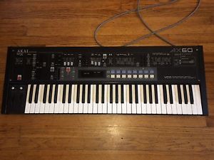 Akai AX60 vintage analog synth juno-106