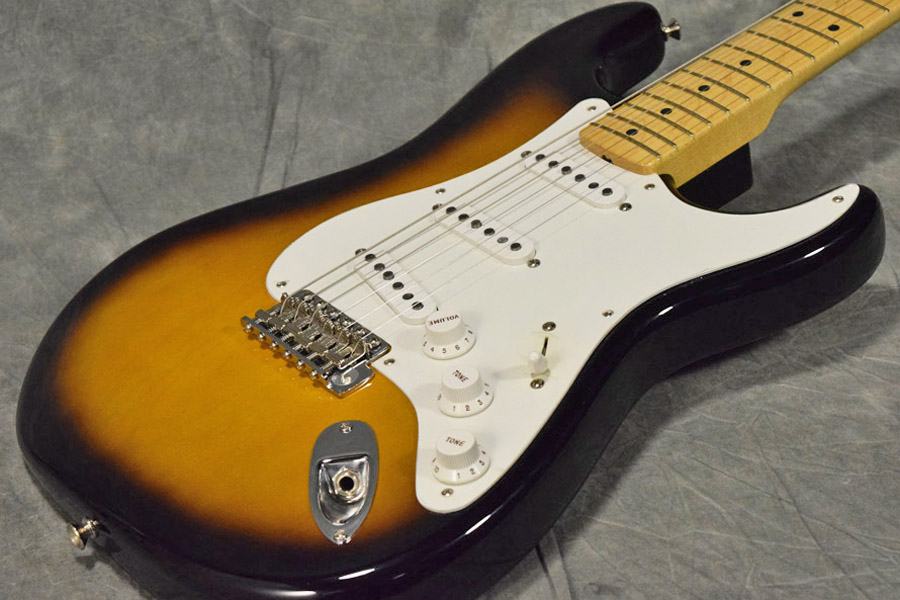 Used Fender USA / American Vintage 56 Stratocaster Maple 2-Tone Sunbrust