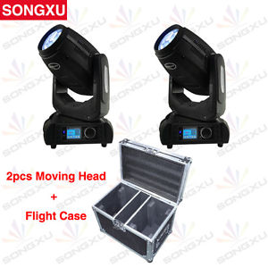 SONGXU Road case 2IN1 2pcs 280W 10r Beam Spot Wash 3in1 Moving Head Light