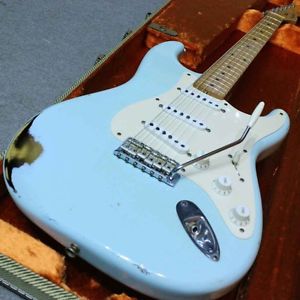 Fender 1956 Stratocaster Relic Multi Layer Sonic Blue 2005 Electric Guitar