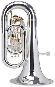 TUBA PROFESIONAL MI BEMOL CON 3 LLAVES ESTUCHE TRANSPORTE & BOQUILLA LATON SET