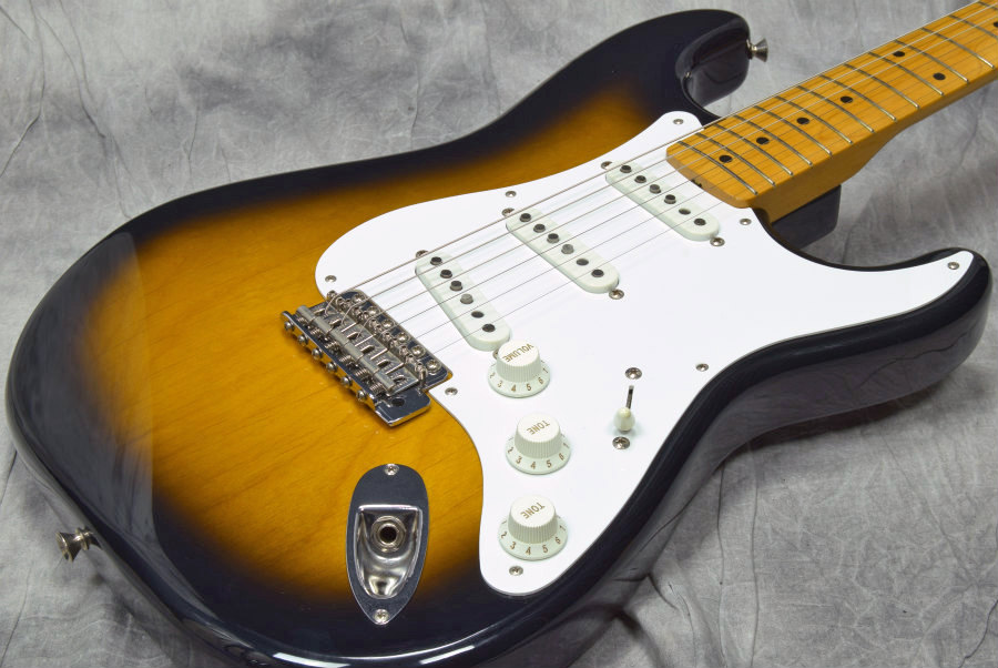 Used Fender Japan / Stratocaster ST57-US 2-Tone Sunburst from JAPAN EMS