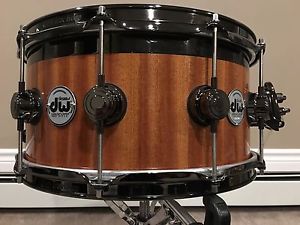 DW Maple Mahogany Top Edge Snare
