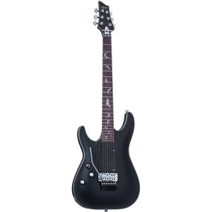Schecter Damien Platinum-6 FR Satin Black SBK LH B-STOCK Guitar Left Handed