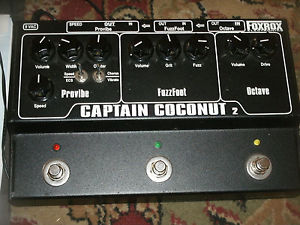 Foxrox Captain Coconut 2 Octave Guitar Effect Pedal