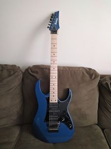Used Ibanez Prestige RG655M Cobalt Blue Metallic w/Hardshell Case
