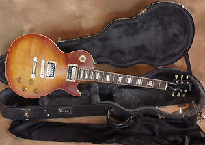 2005 Gibson Les Paul Standard Faded Tobacco Burst Zebra HB w OHSC Rare