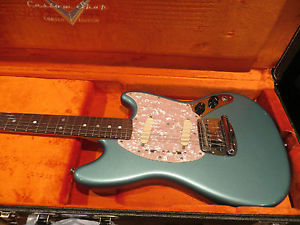 Fender Custom Shop Mustang Limited Edition Rare Metallic Teal Green NAMM 2013