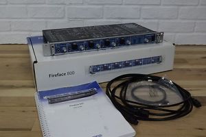 RME Fireface 800 Firewire audio interface MINT in box-used convertor for sale