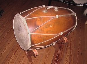 Große Javanesische Kendang (Gamelan-Trommel) aus Jackfruit-Holz - Solo/Java