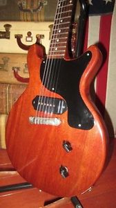 Vintage 1959 Gibson Les Paul Junior JR Electric Guitar Double Cutaway P-90 NICE