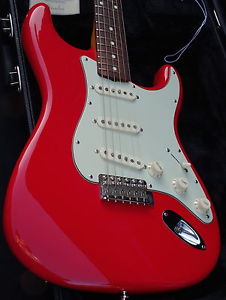 Fender Stratocaster Mark Knopfler Signature Series Hot Rod Red Black Case