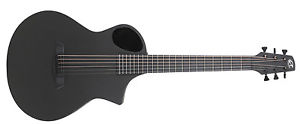 Composite Acoustics Cargo Guitar Raw Satin Back Carbon Fiber Acoustic Guitar New
