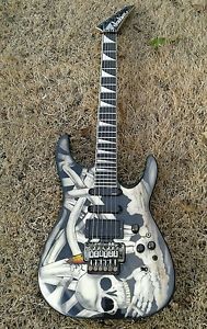 jackson guitar usa custom fusion 1992 (collectors item)don't smoke w/jkson case