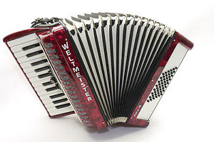 Akkordeon , Weltmeister Perle , 48 Bass , wie neu